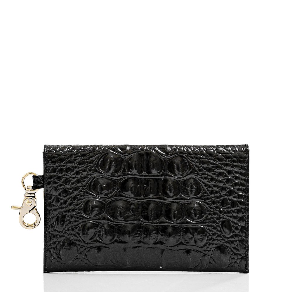 Brahmin Mini Envelope Case Black Melbourne ID:Brahmin-202701
