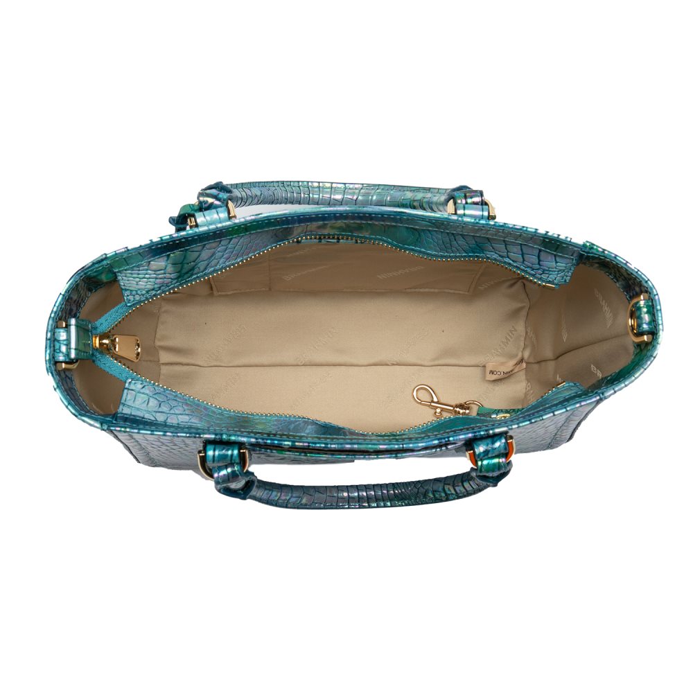 Brahmin Small Ashlee Blue Topaz Melbourne ID:Brahmin-203233