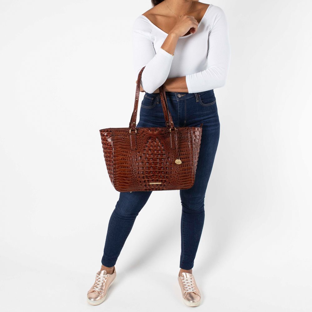 Brahmin Ashlee Natural CocoBay ID:Brahmin-202841