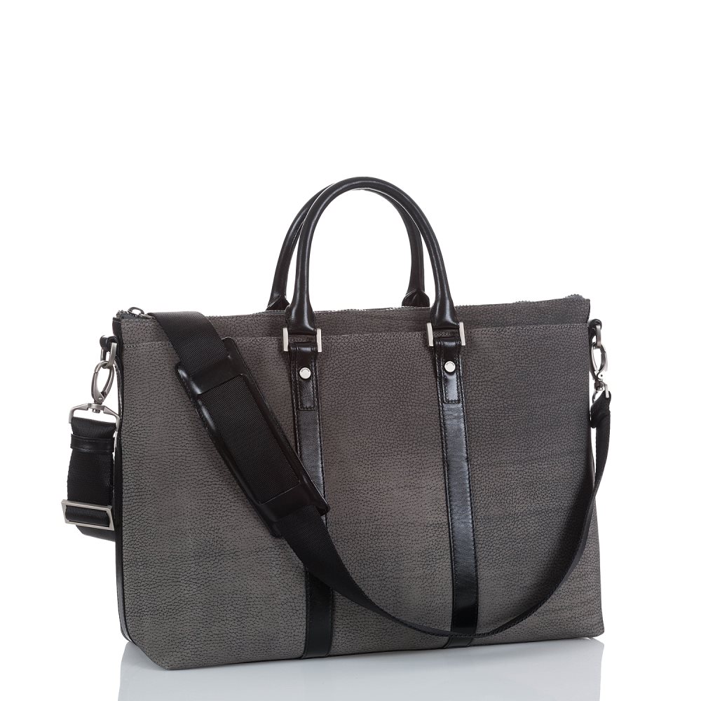 Brahmin Beckett Charcoal Aslan ID:Brahmin-202657
