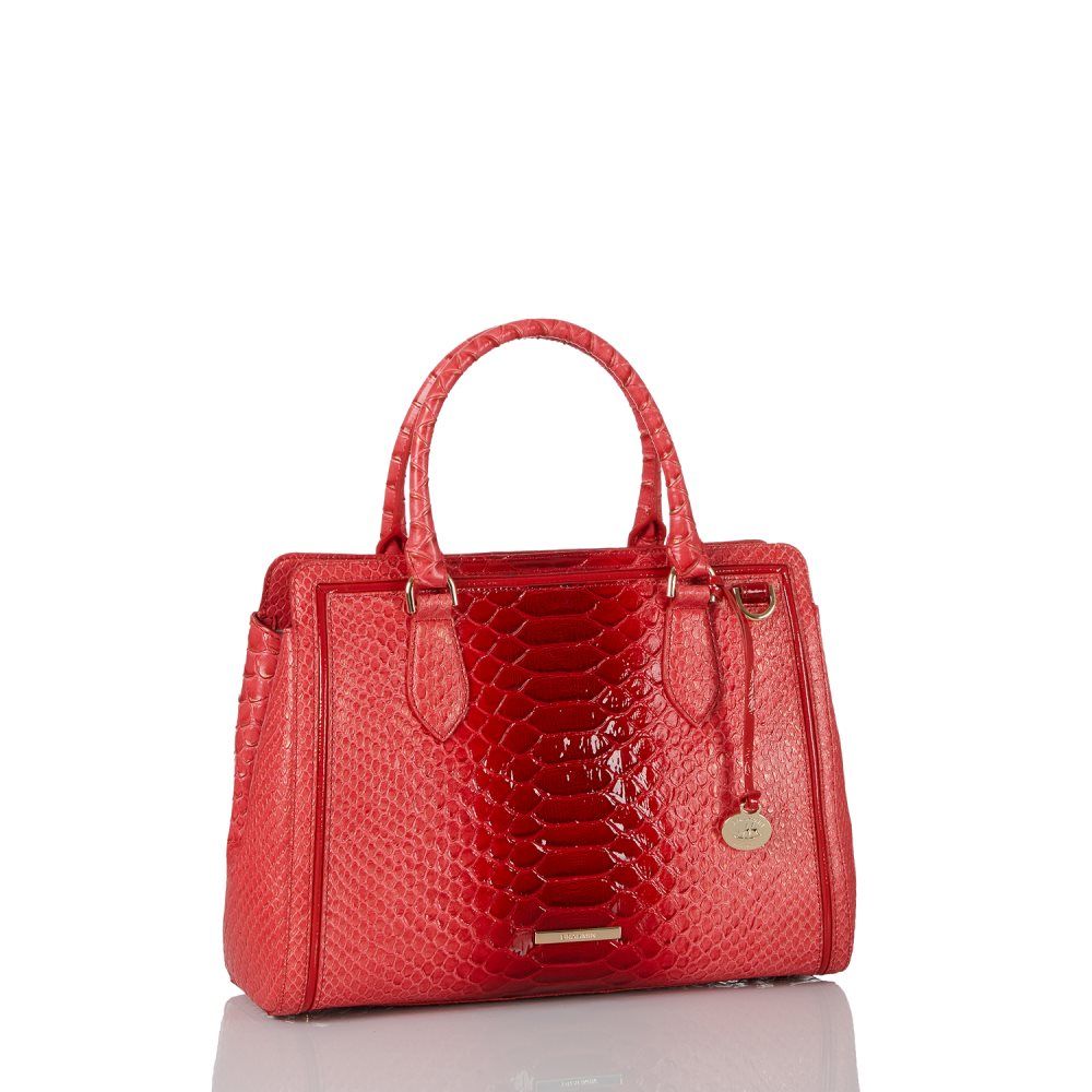 Brahmin Small Finley Flame Calimero ID:Brahmin-203224