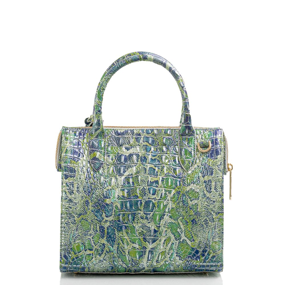 Brahmin Small Caroline Green Viper Melbourne ID:Brahmin-202975