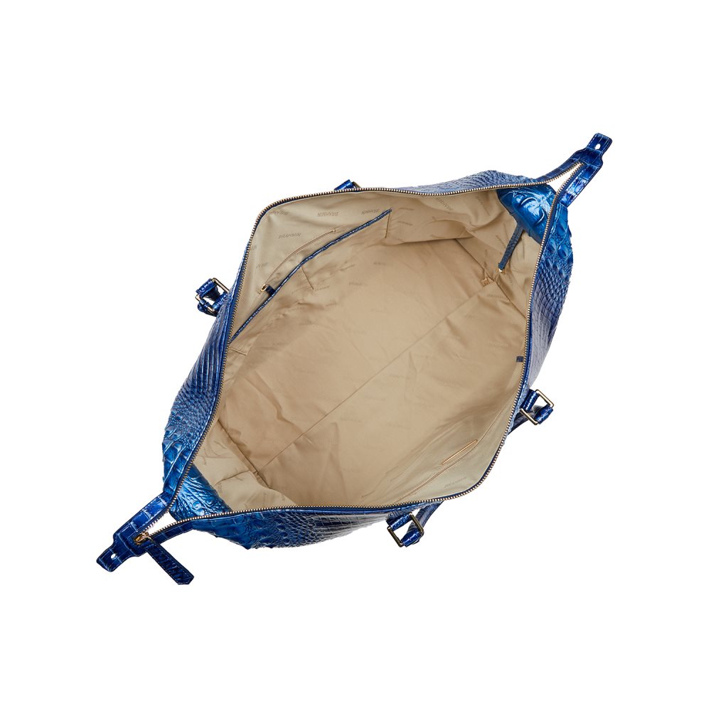 Brahmin Duxbury Weekender Vista Blue Ombre Melbourne ID:Brahmin-202686