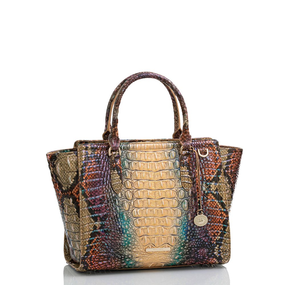 Brahmin Aubree Reptilian Ombre Melbourne ID:Brahmin-203011