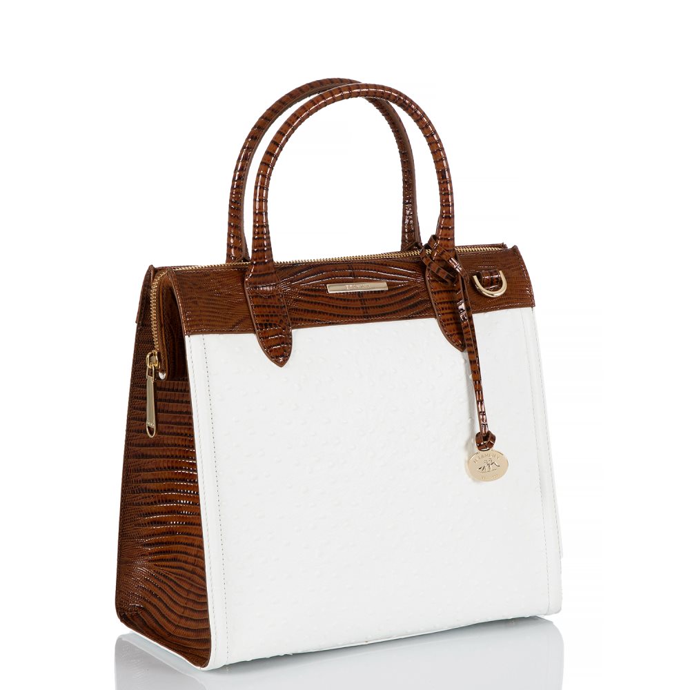 Brahmin Caroline Milk Sanibel ID:Brahmin-203132