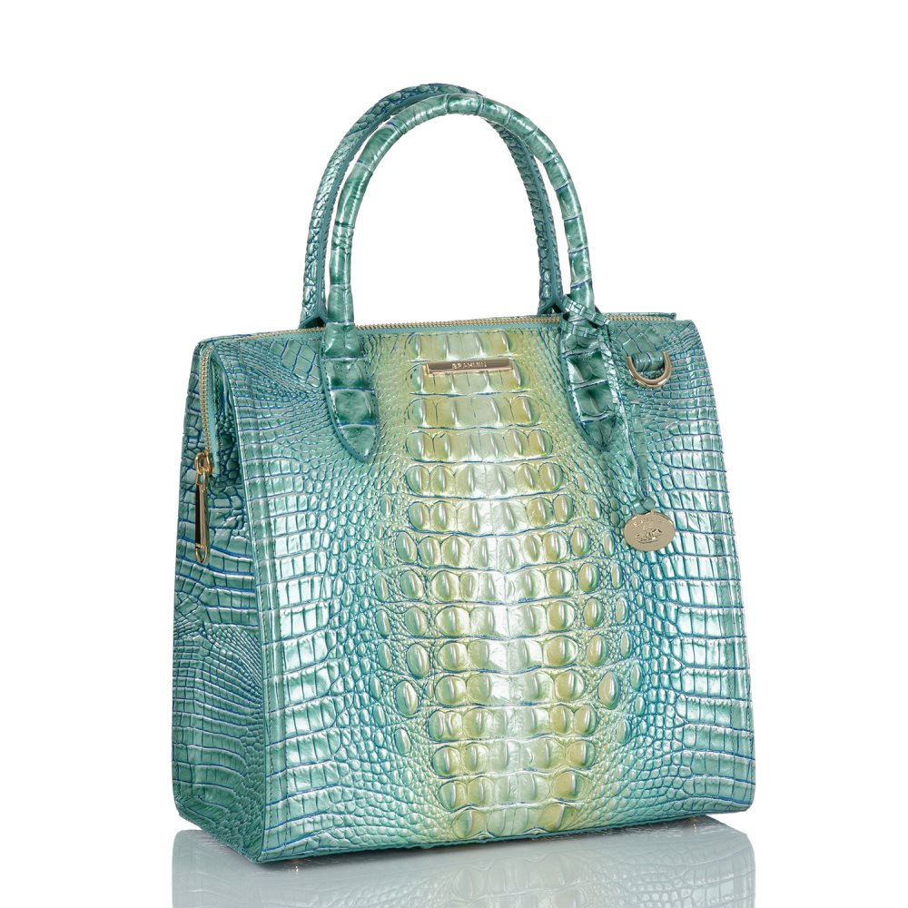 Brahmin Caroline Seafoam Ombre Melbourne ID:Brahmin-203129