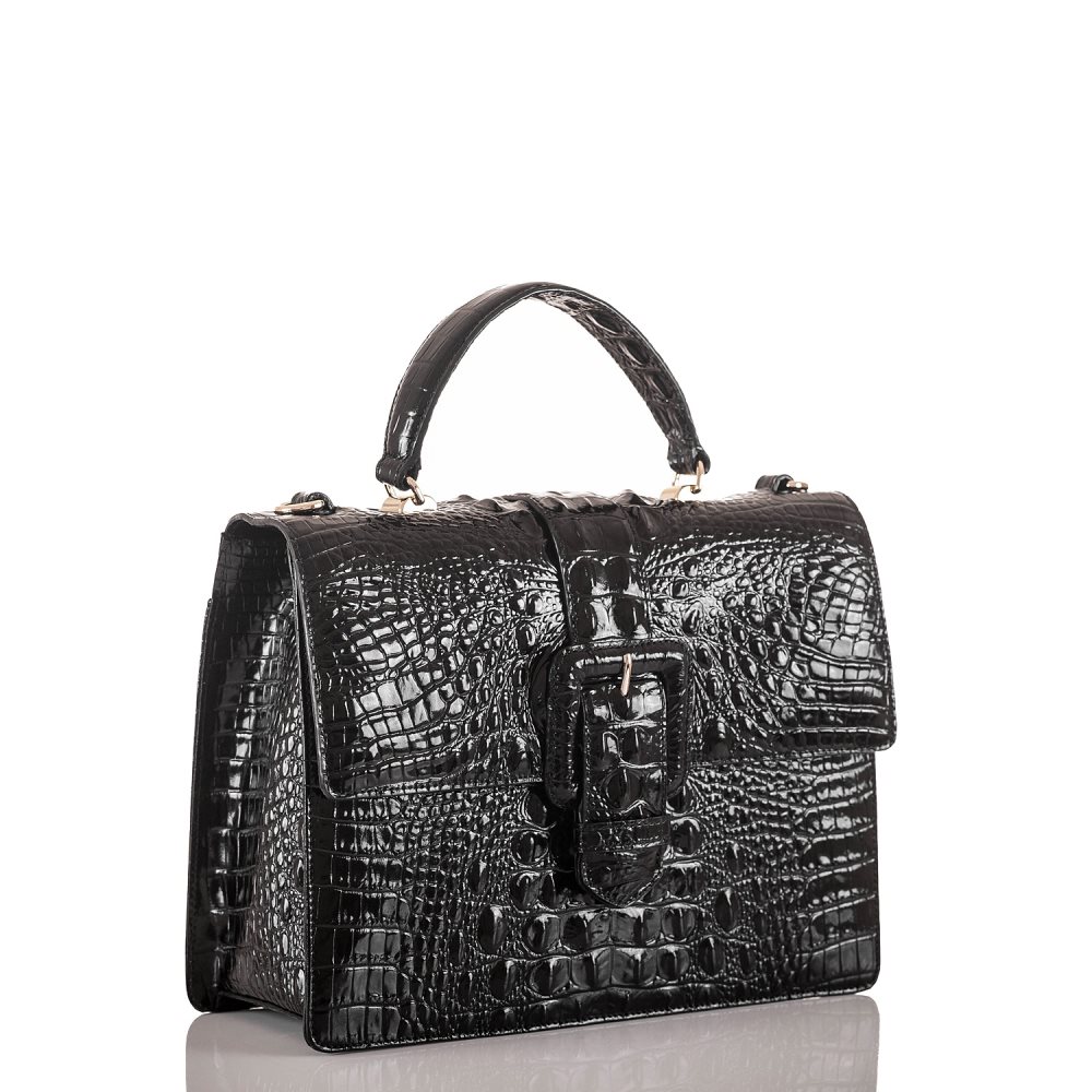 Brahmin Medium Francine Black Melbourne ID:Brahmin-202932