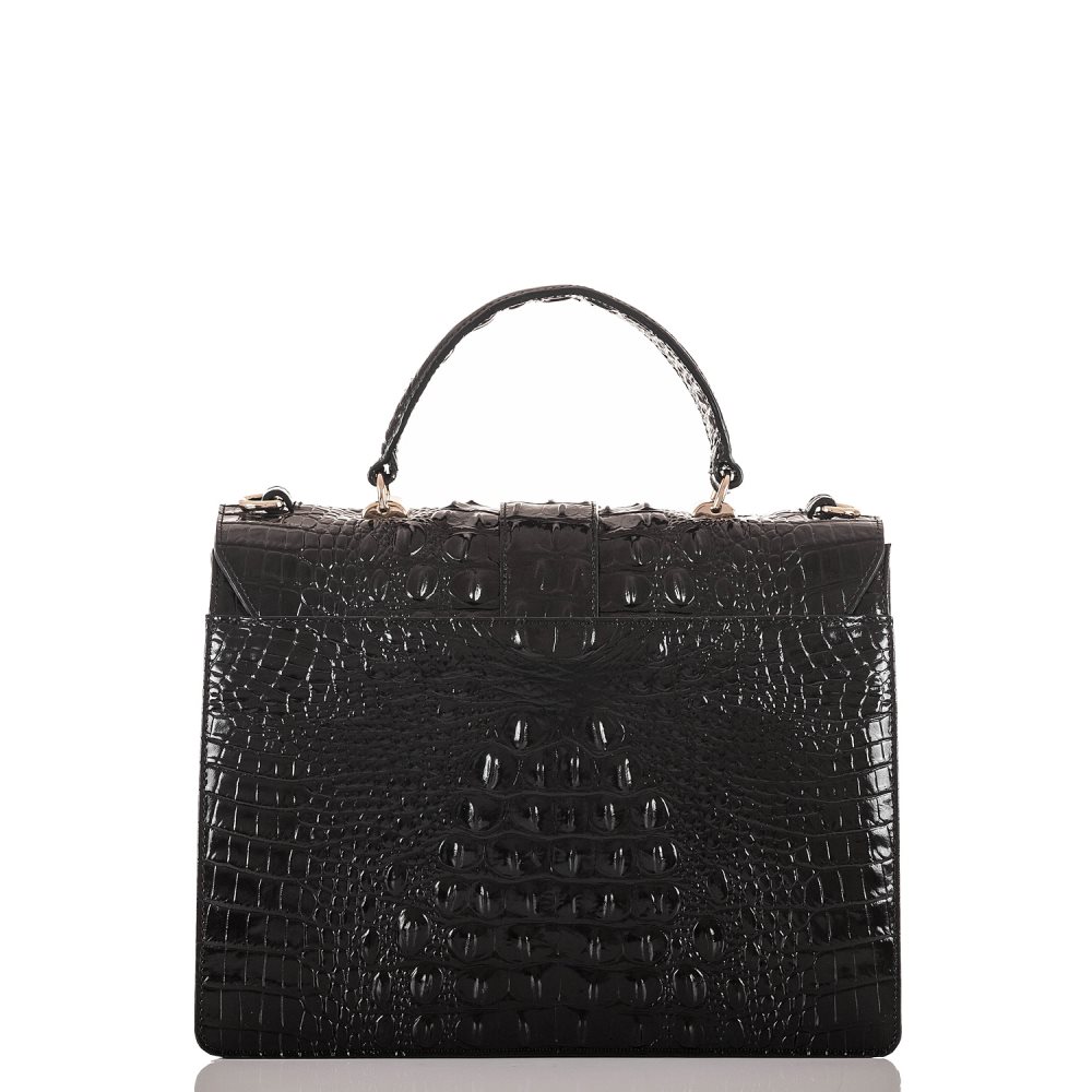Brahmin Medium Francine Black Melbourne ID:Brahmin-202932