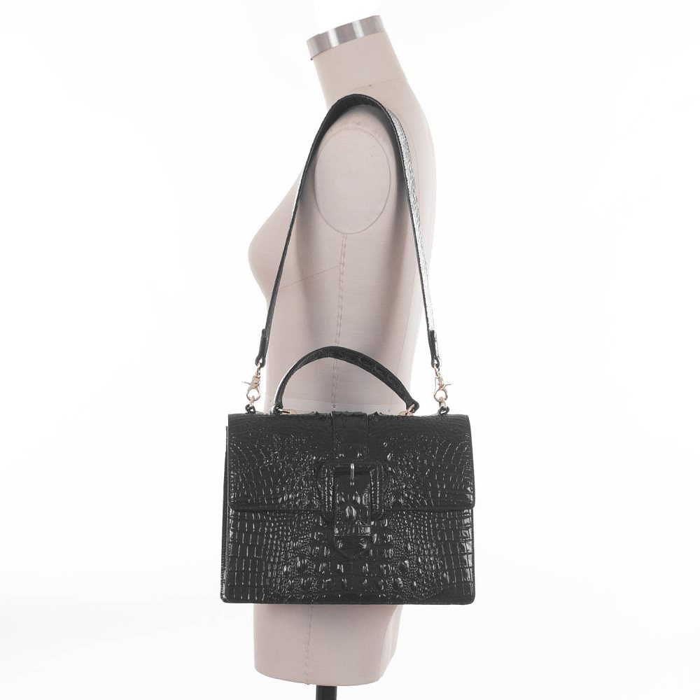 Brahmin Medium Francine Black Melbourne ID:Brahmin-202932