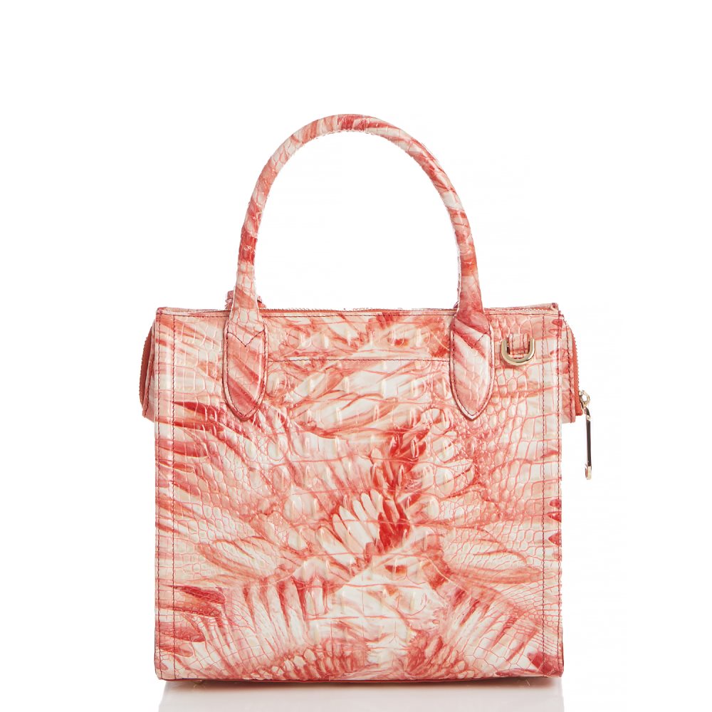 Brahmin Small Caroline Pink Flamingo Melbourne ID:Brahmin-203178