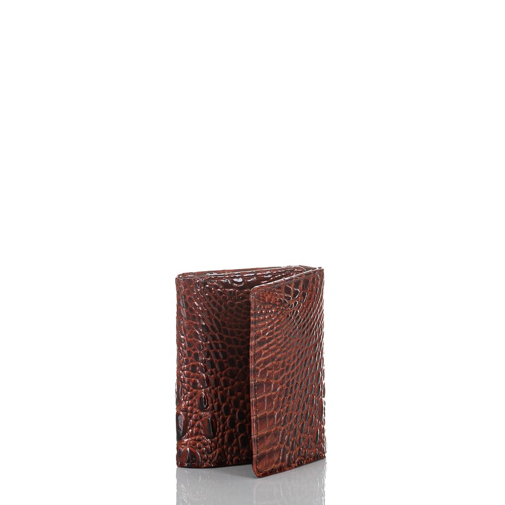 Brahmin Slim Trifold Pecan Melbourne ID:Brahmin-203744
