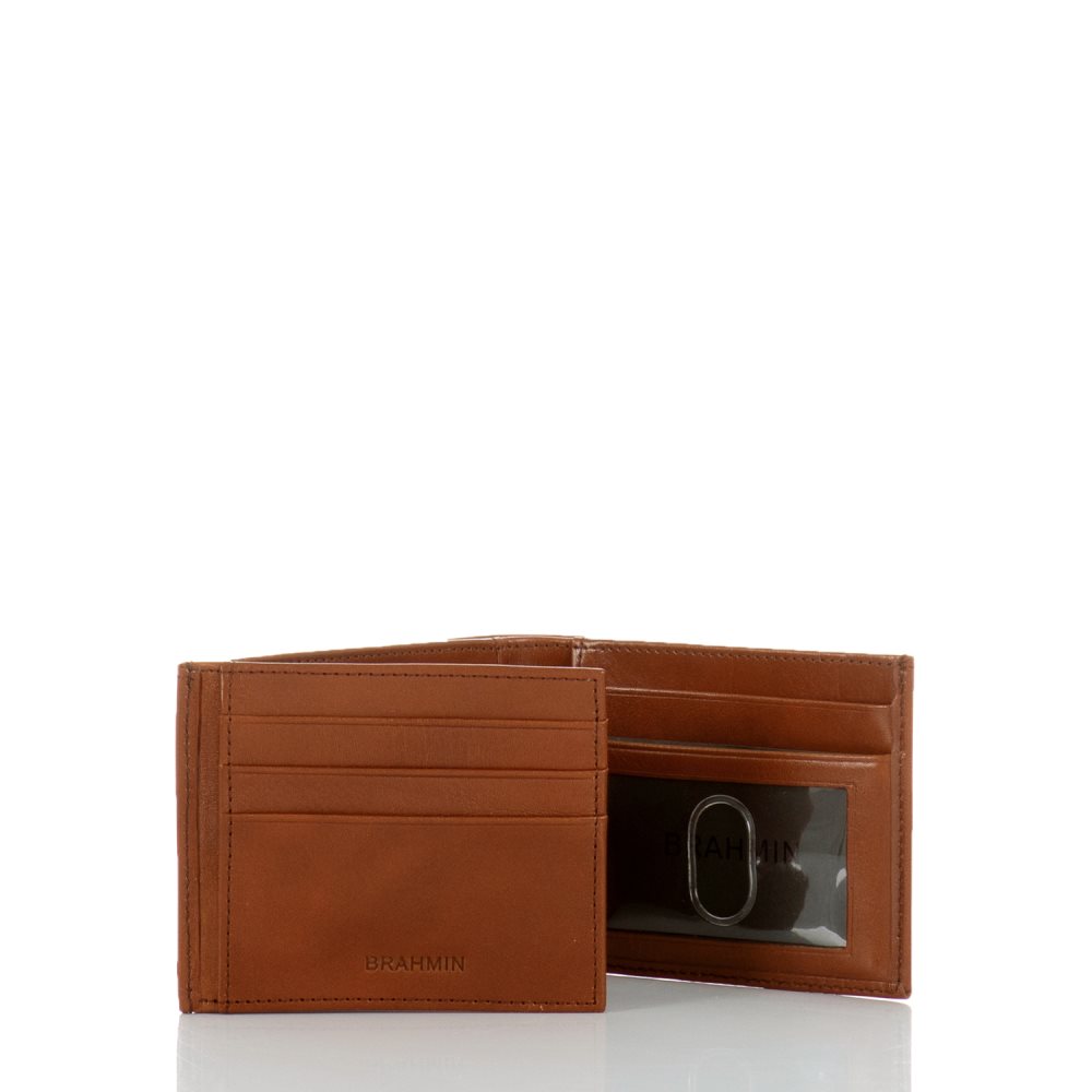 Brahmin Bifold Whiskey Topsail ID:Brahmin-203554