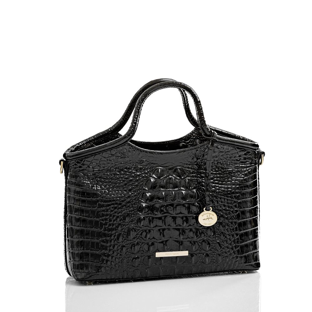 Brahmin Small Elaine Black Melbourne ID:Brahmin-203416