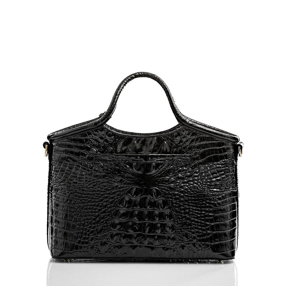 Brahmin Small Elaine Black Melbourne ID:Brahmin-203416