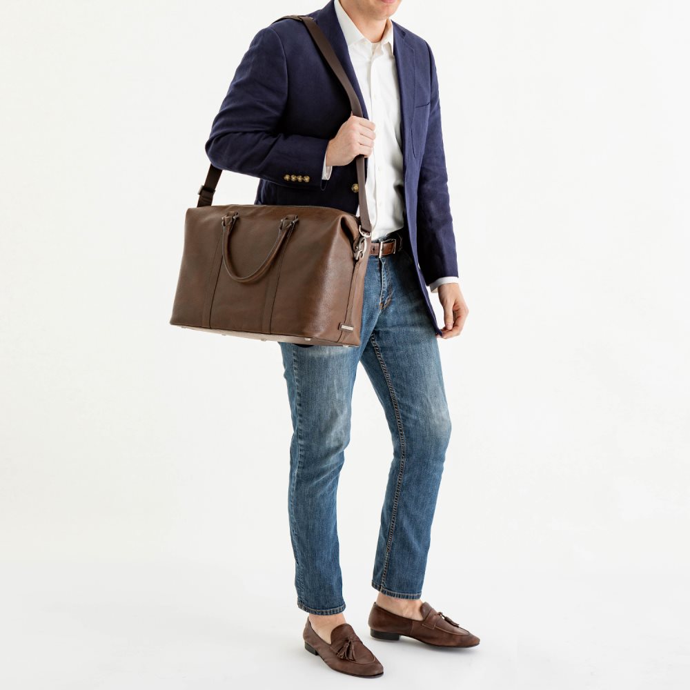 Brahmin Duxbury Duffle Cocoa Brown Manchester ID:Brahmin-202604