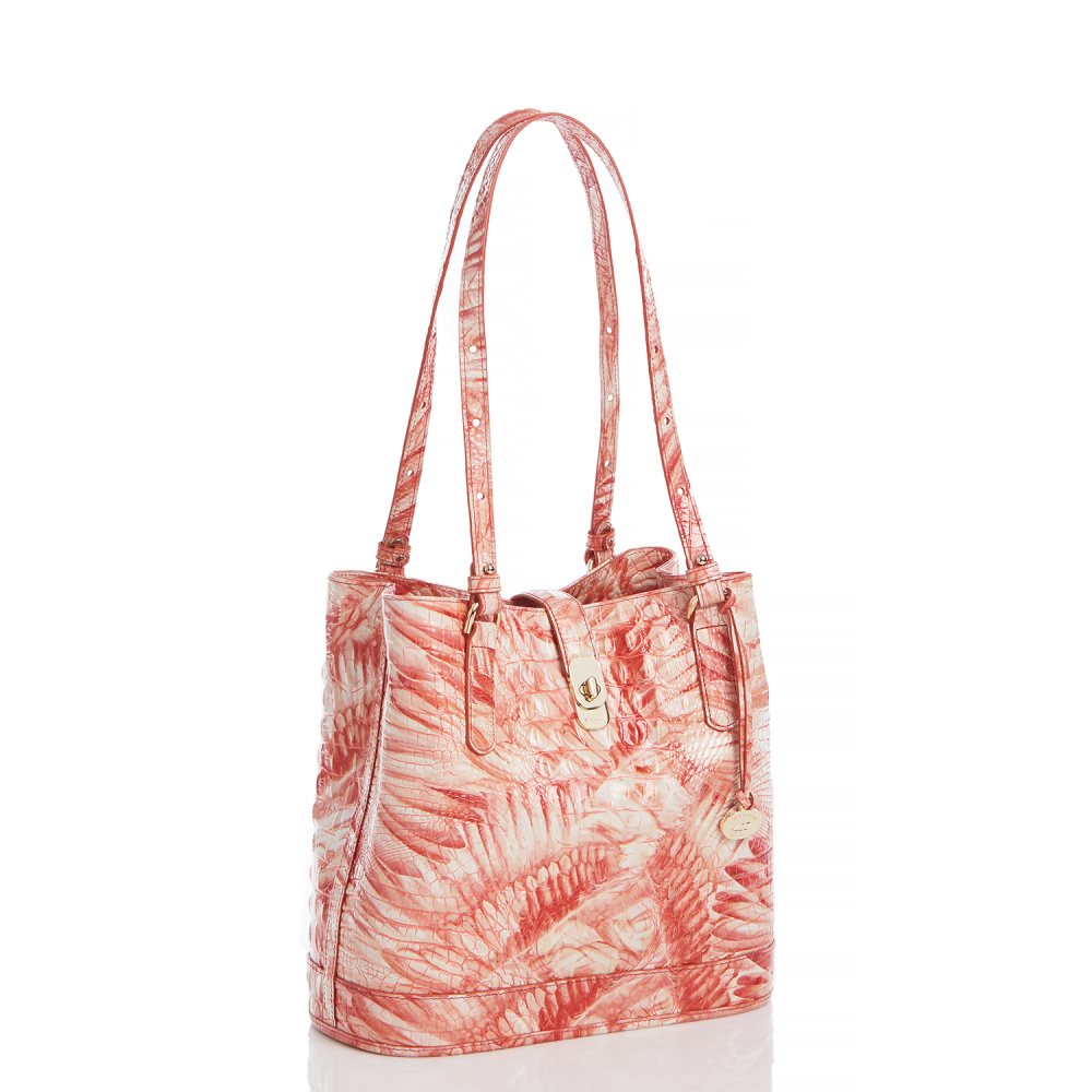 Brahmin Fiora Pink Flamingo Melbourne ID:Brahmin-203511