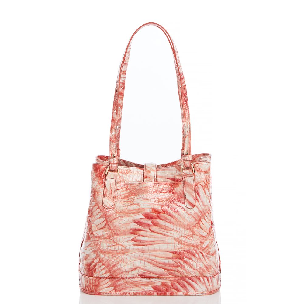 Brahmin Fiora Pink Flamingo Melbourne ID:Brahmin-203511