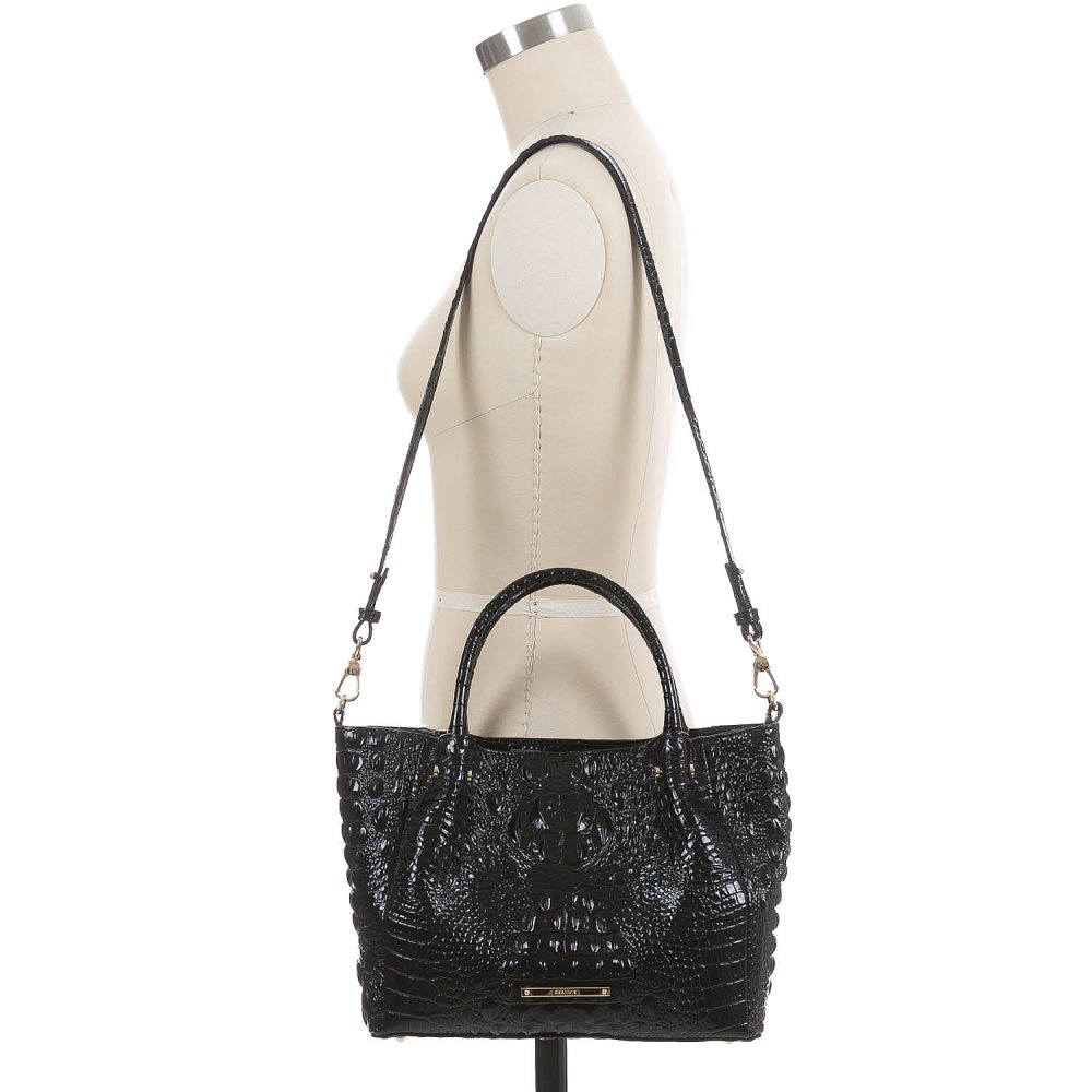 Brahmin Small Mallory Black Melbourne ID:Brahmin-202934