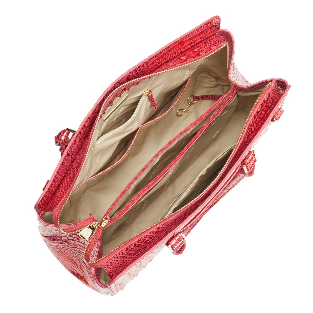 Brahmin Finley Carryall Red Dragon Melbourne ID:Brahmin-203112