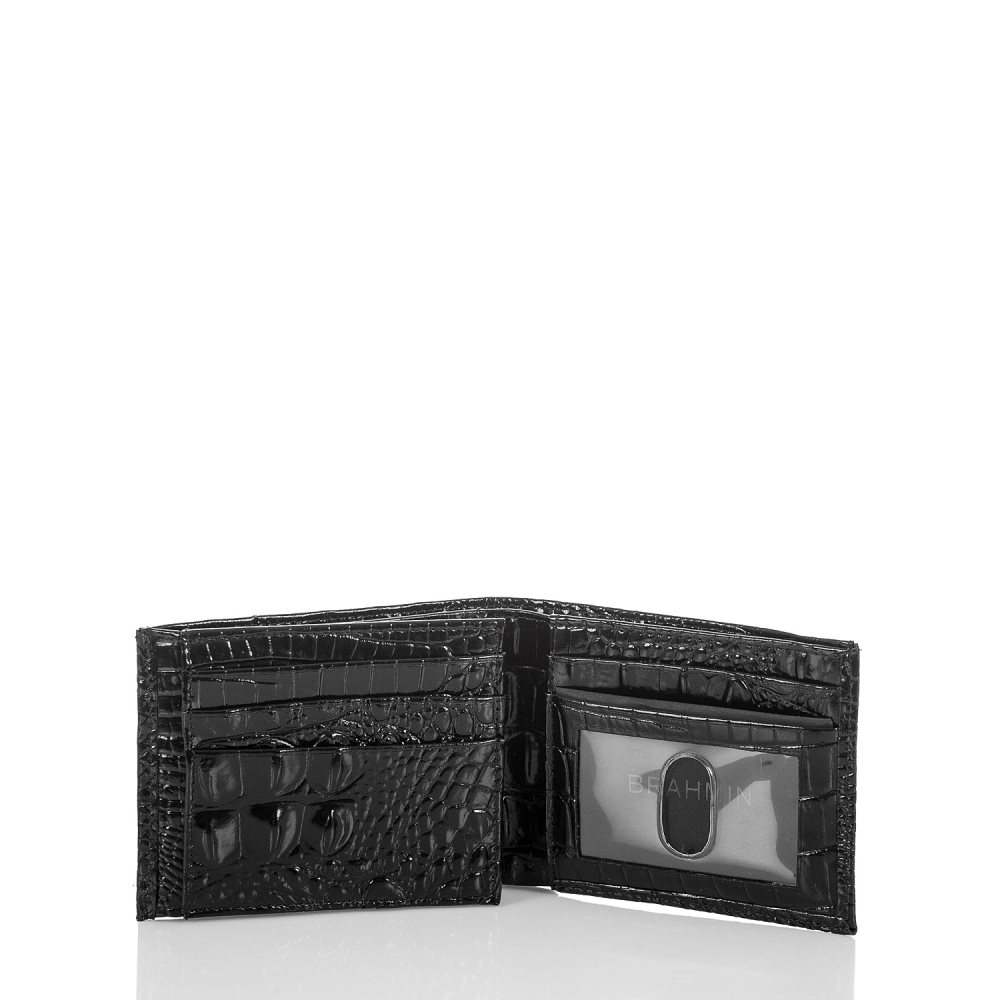 Brahmin Bifold Black Melbourne ID:Brahmin-203551