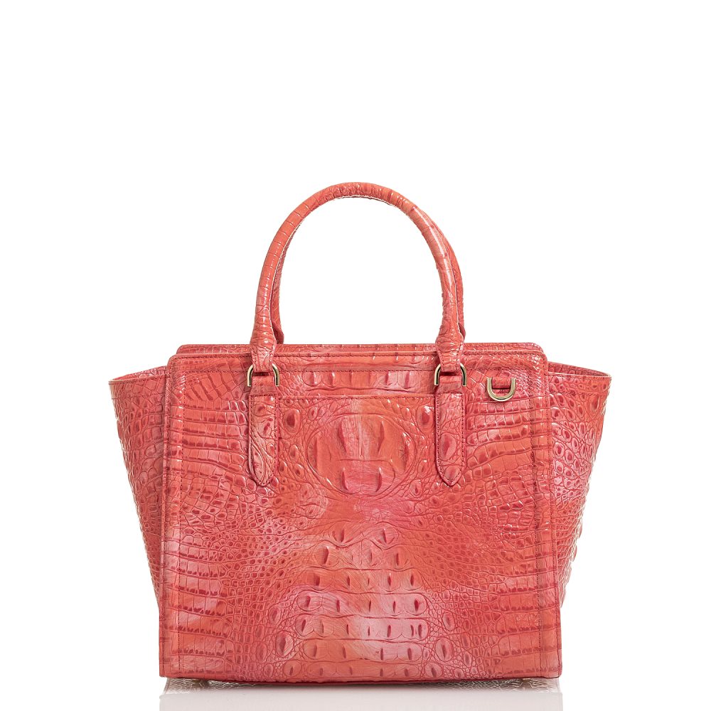 Brahmin Aubree Punchy Coral Melbourne ID:Brahmin-203007