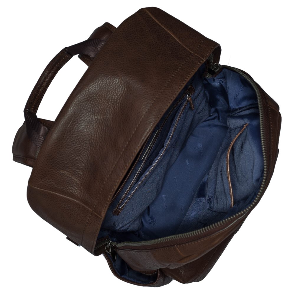 Brahmin Marcus Backpack Cocoa Brown Manchester ID:Brahmin-202665