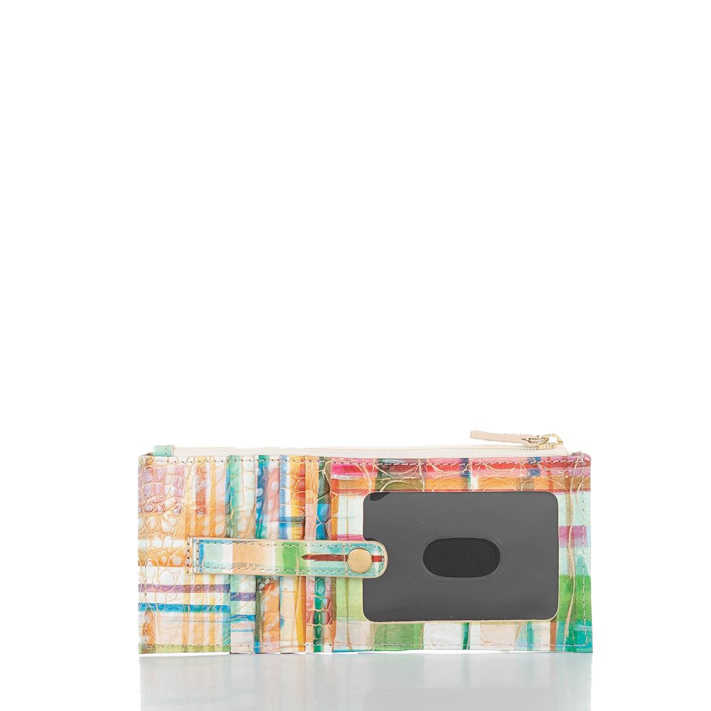 Brahmin Credit Card Wallet Sweet Tea Ombre Melbourne ID:Brahmin-203807
