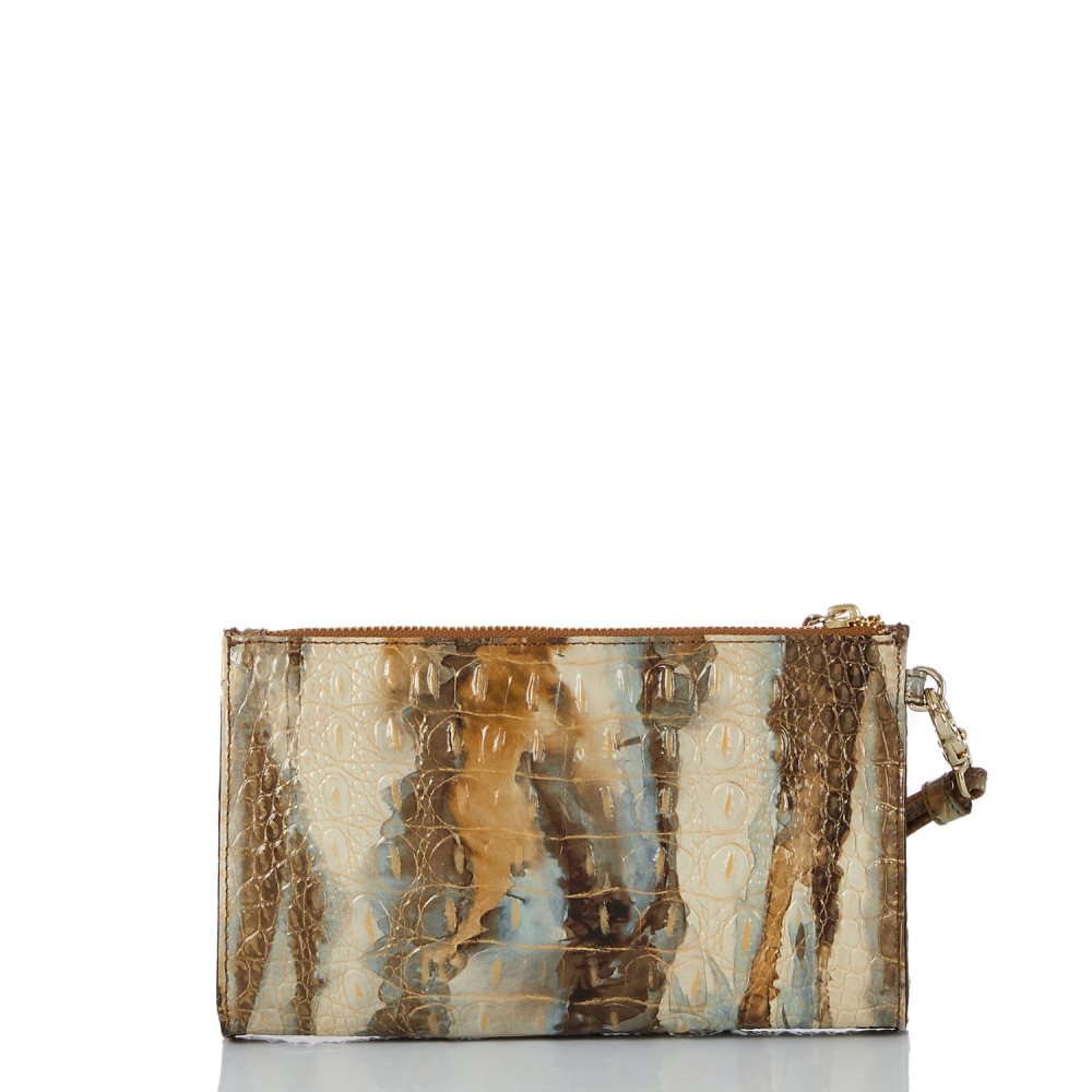 Brahmin Millie Wristlet Caribou Melbourne ID:Brahmin-203251