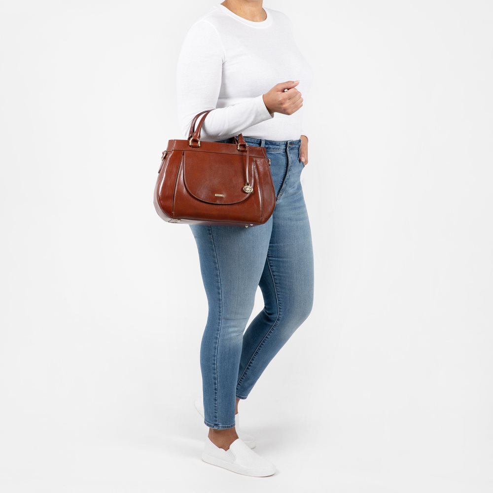 Brahmin Raelynn Black Topsail ID:Brahmin-202938
