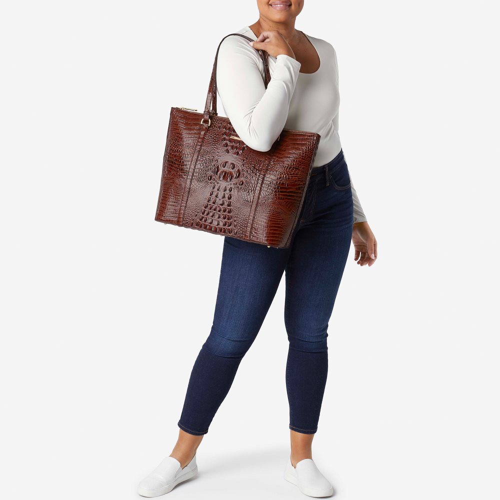 Brahmin Jules Pecan Melbourne ID:Brahmin-202675